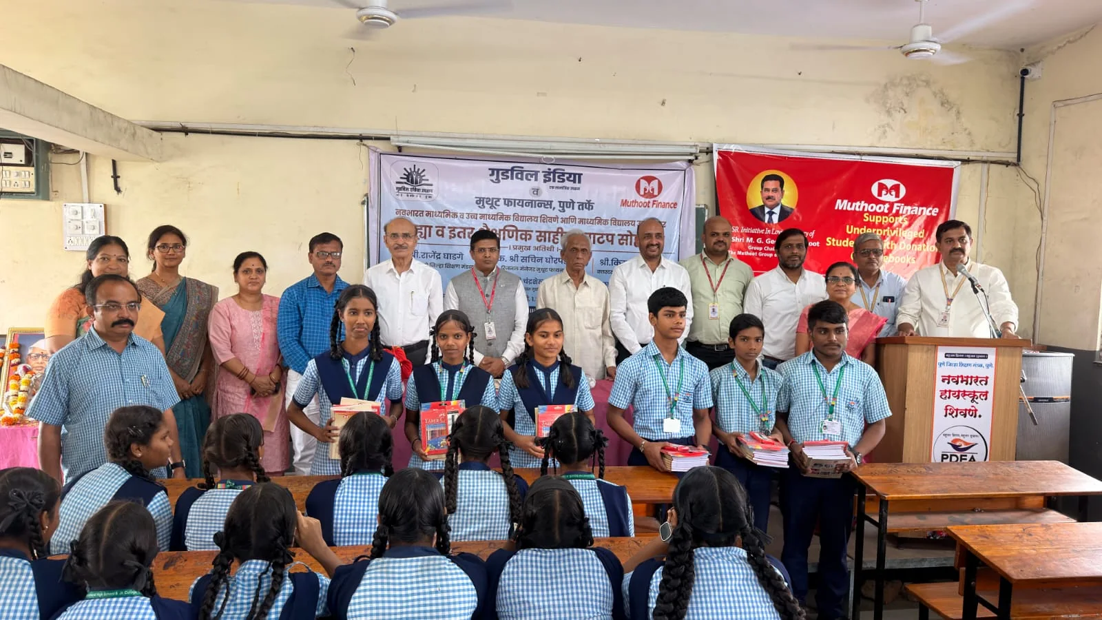 Donating books to schools